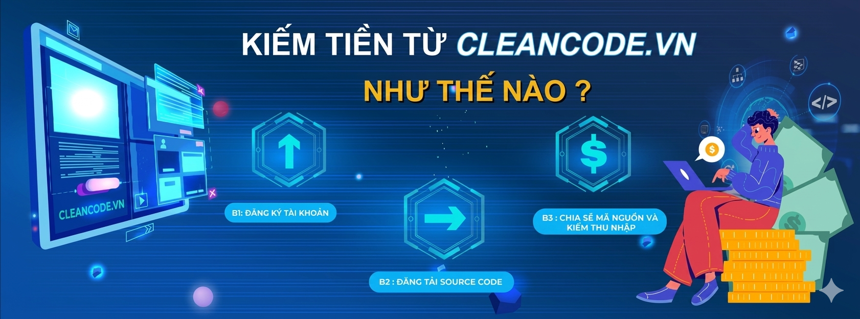 anh 1 Khám Phá Cơ Hội Kiếm Thu Nhập Hấp Dẫn với cleancode.vn