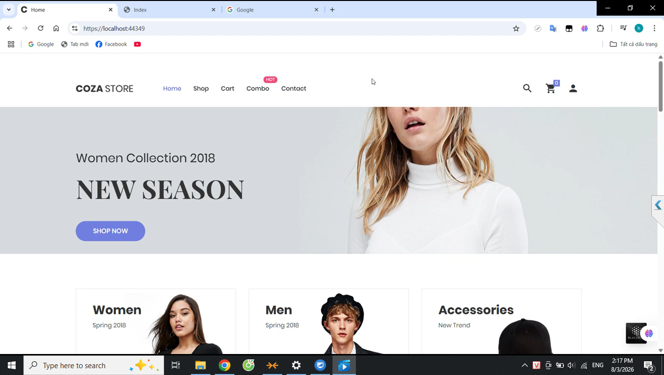 Full source code website bán hàng ASP.NET