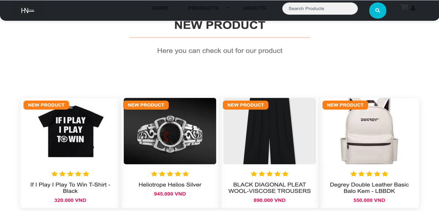Full Đồ Án Web Bán Hàng Online PHP & MySQL - Source Code Web Bán Quần Áo Localbrand
