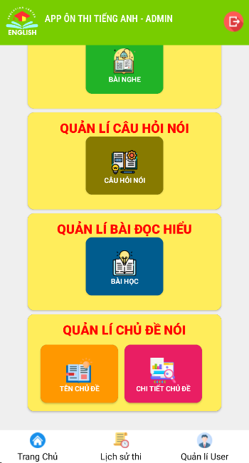 (ANDROID JAVA + SQLITE ) “APP ÔN VÀ LUYỆN THI TOIEC 3 KĨ NĂNG: NGHE, ĐỌC, NÓI” BÀI THI 120 CÂU đề tài NCKH cấp trường