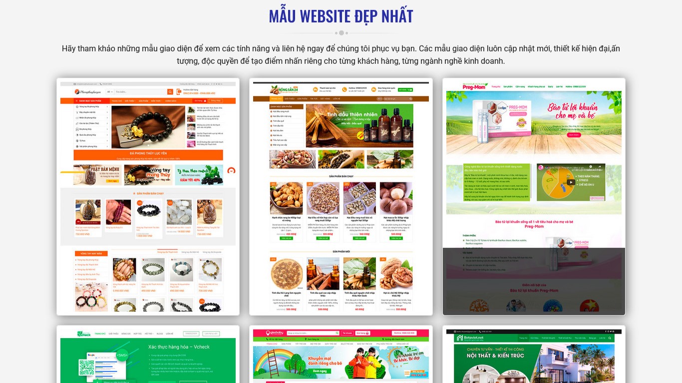 Giao diện wordpress bán theme thiết kế website chuẩn SEO