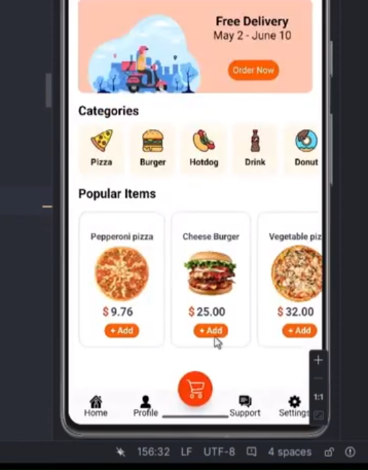 Đồ án Android - App quản lý của hàng đồ ăn - Android studio FireBase Kotlin