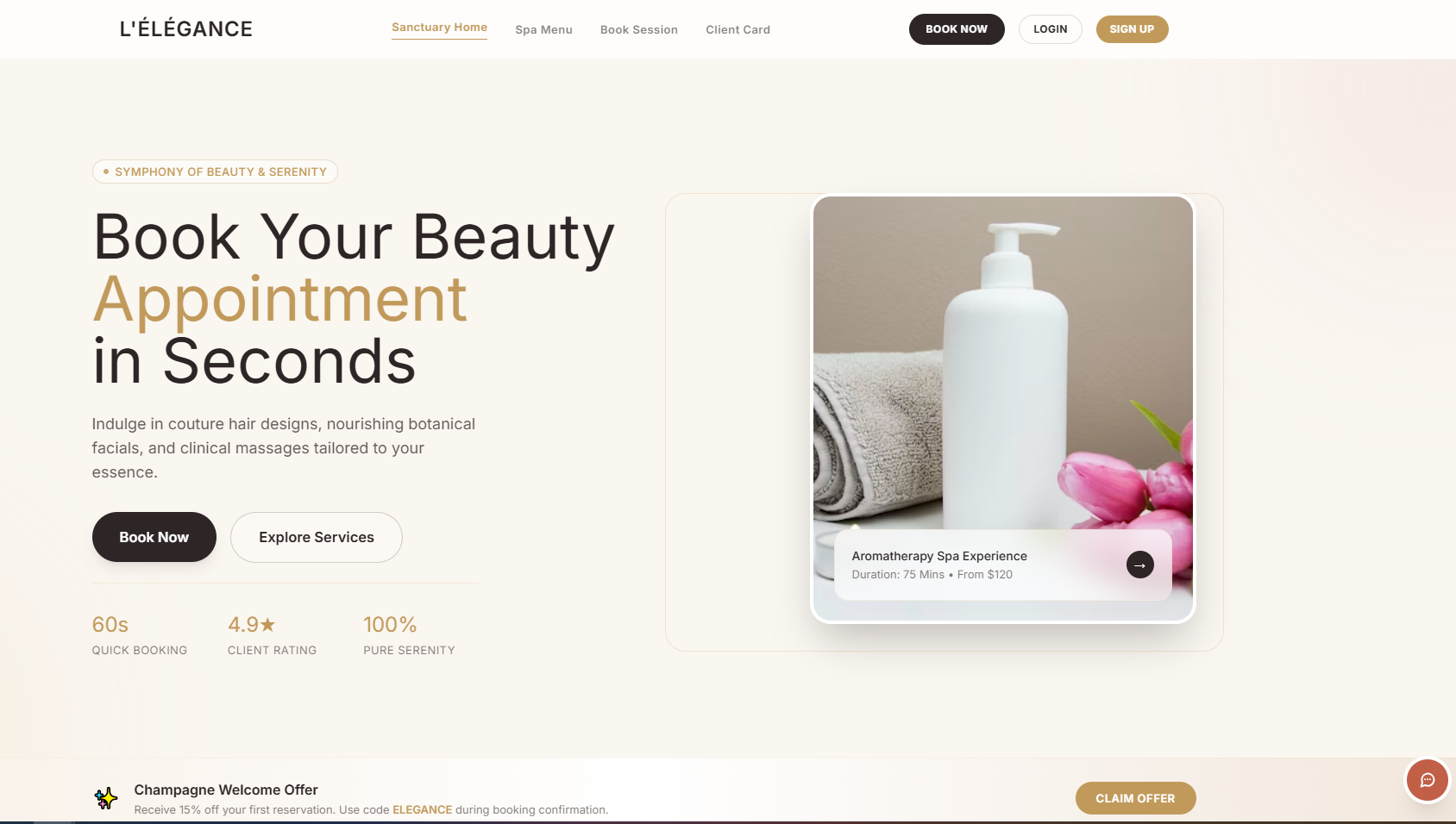 Full source web booking, quản lý booking Spa( .Net Core API + Angular)