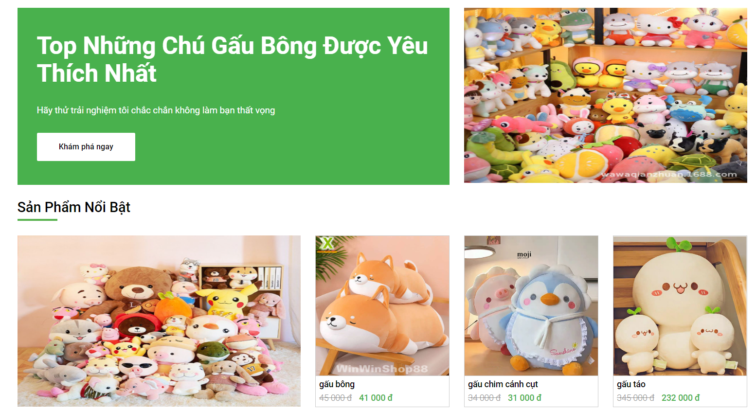 Đồ án + Báo Cáo website bán Gấu Bông bằng PHP & MYSQL đầy đủ chức năng quản trị và người dùng (Báo cáo Word 60 trang đầy đủ 7 loại biểu đồ UML)