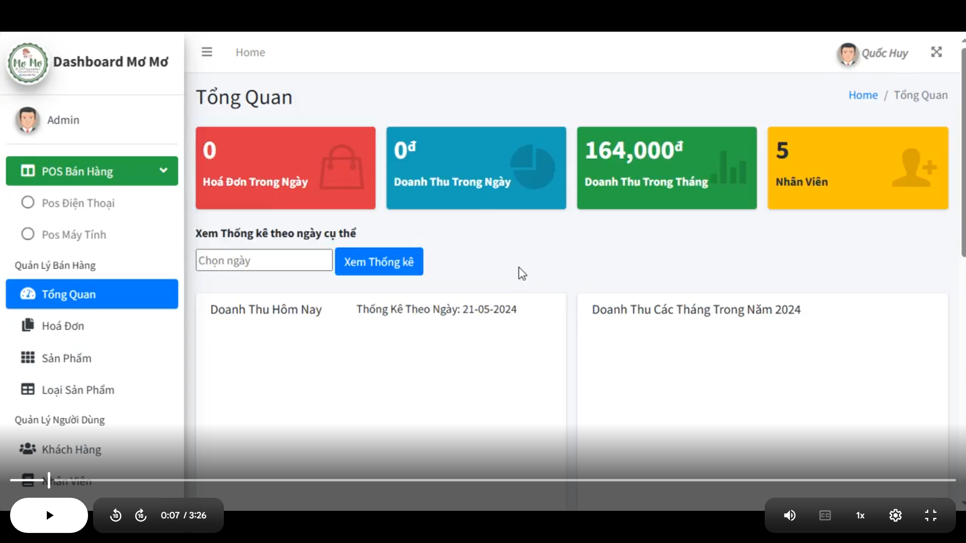 Source code Website quản lý bán trà sữa tích hợp POS bán hàng tại chỗ cho cửa hàng PHP & MYSQL - có báo cáo thông kê bán hàng cho cửa hàng