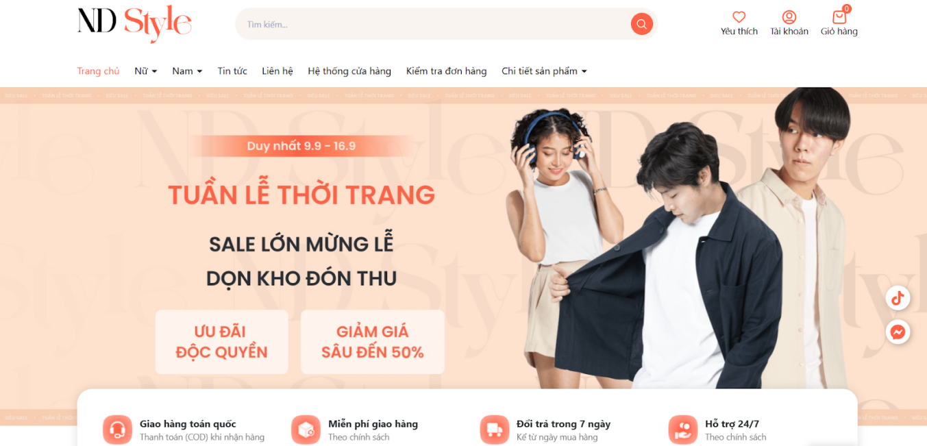 Trang web thương mại điện tử (Full FE +BE, báo cáo, ReactJS, Java spring boot, microservices)
