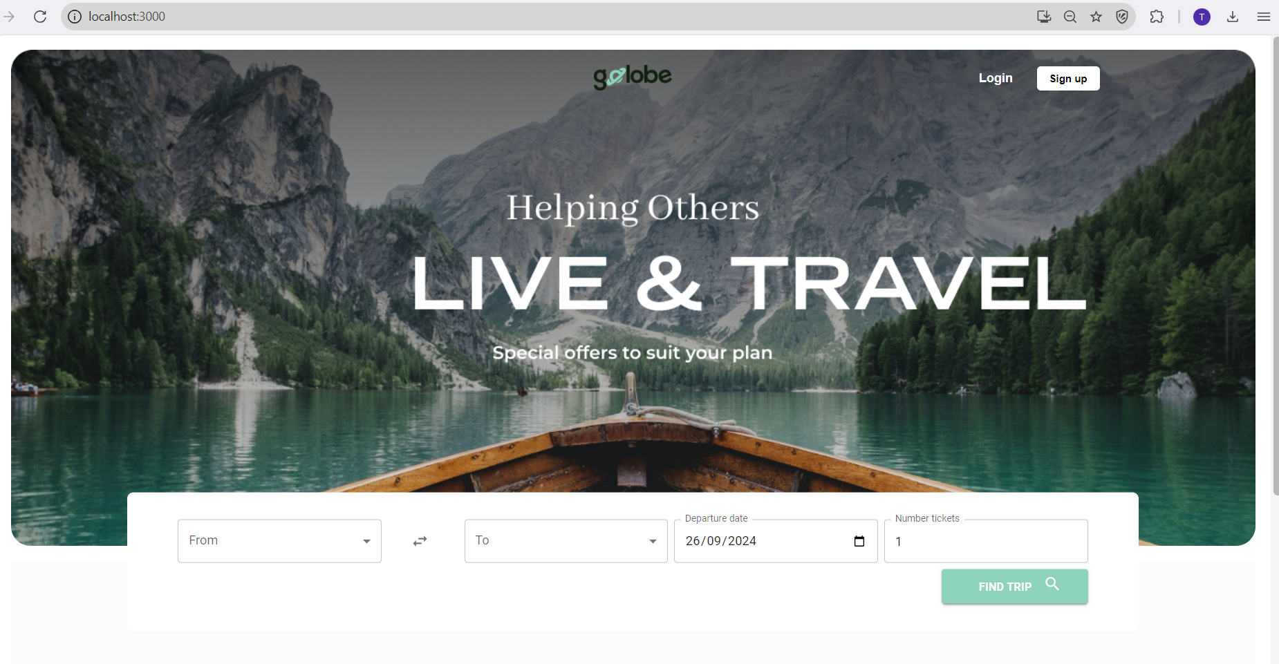web đặt vé xe Java Spring MVC - frontend react & MySQL