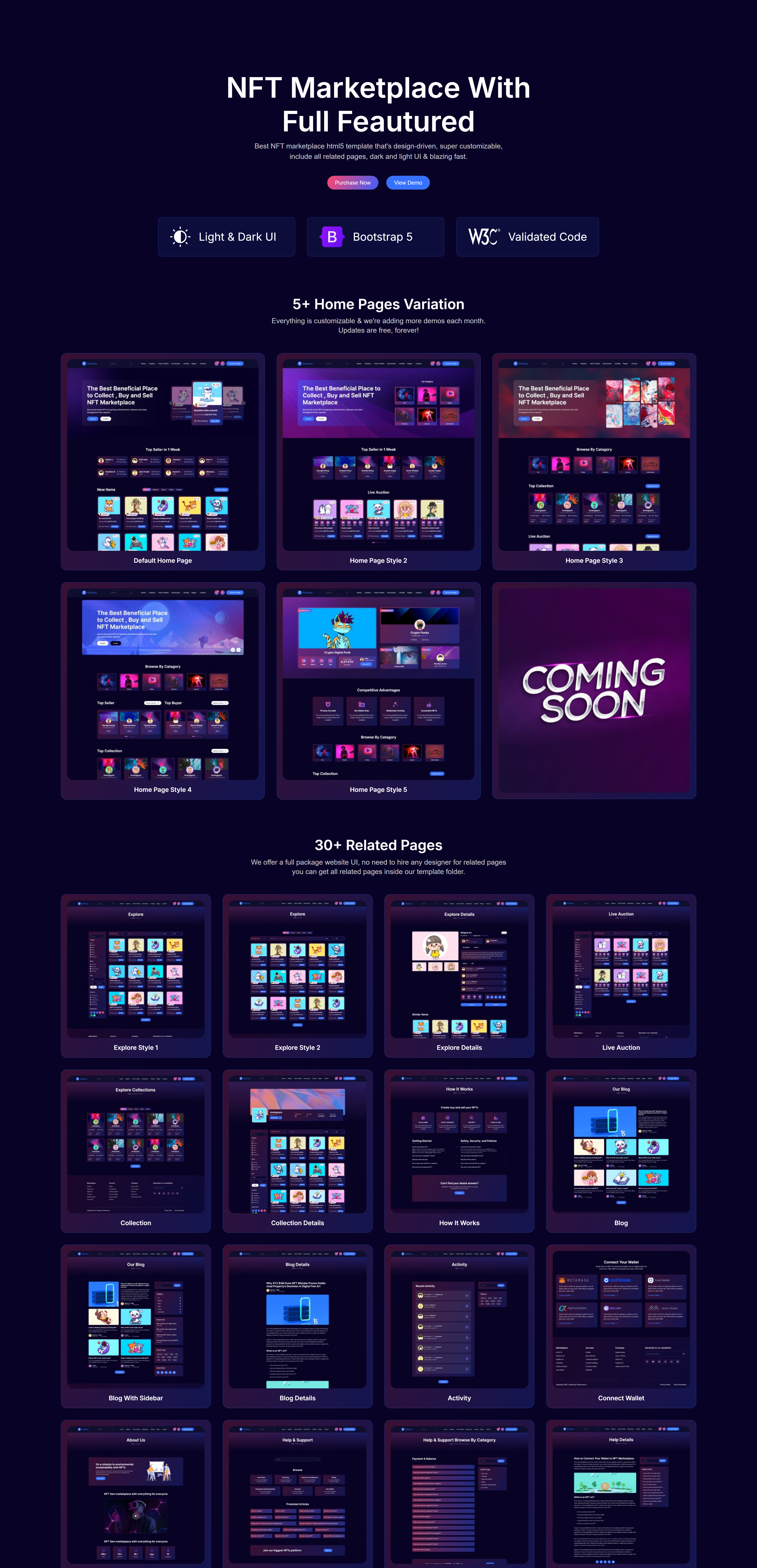 Full code web NFT crypto đồ sưu tầm tiền điện tử mặt hàng kỹ thuật số NFT crypto