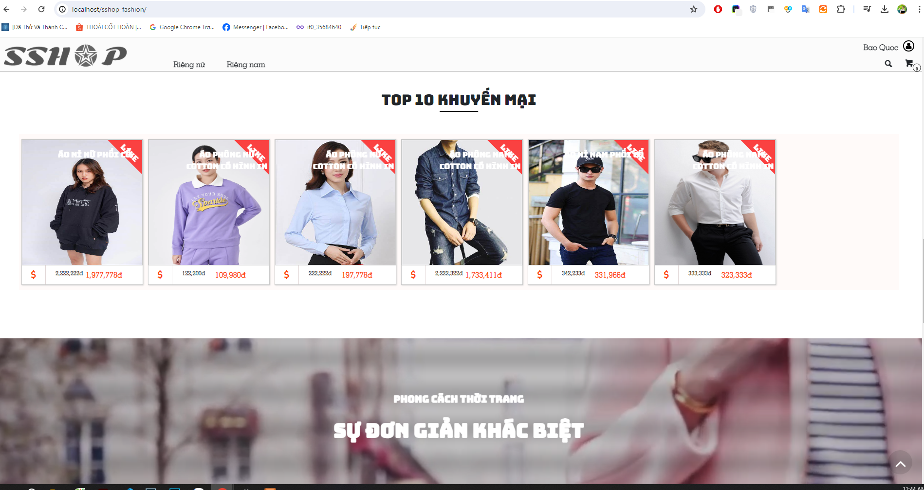 Full source code Website bán hàng Quần Áo Thời Trang PHP MVC